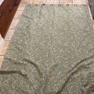 A curtain set 2 panels 84” long from pier one